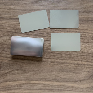 Wholesale Stainless Steel <strong>Blanks</strong> Name <strong>Card</strong> Laser Engraved <strong>Business</strong> <strong>Cards</strong> - Product Image 3
