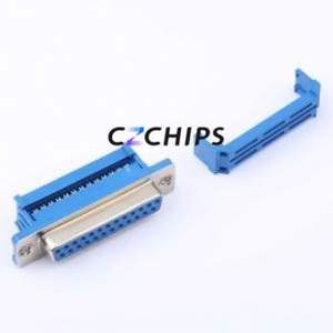 DS1036-25FPU2PX-YT D-Sub/VGA Connector Through hole Component (THT) Connector Standard D-Sub Female 25P IDC - Product Image 1