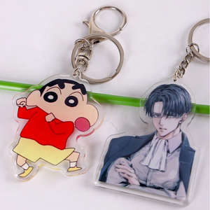 JZ <span class=keywords><strong>2026</strong></span> Novedades, Llavero Acrílico Personalizado, Regalo Promocional, Amuleto Acrílico, Diseño Lindo, Mini Llavero Acrílico de Anime - Product Image 1