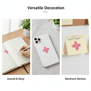 Eco-friendly promotional self-adhesive waterproof custom printed kiss-cut vinyl sticker bed sheets - Product Image 3