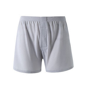 8012 Boxer en maille de soie glacée rafraîchissante pour <span class=keywords><strong>homme</strong></span>, anti-frottement des jambes, sous-vêtement, <span class=keywords><strong>pyjama</strong></span> d'été, pantalon de plage, caleçon boxer, en stock, vente chaude - Product Image 3