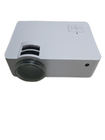 Projecteur LCD portable mini HTP modèle W5 1080p 300 lumens ANSI, mise au point manuelle, compatible 4K, stéréo HIFI pour home cinéma