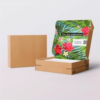Boîte de mariage de luxe personnalisée haut de gamme en carton ondulé rose vif, avec gaufrage à chaud doré, matériaux recyclés et pelliculage mat écologique