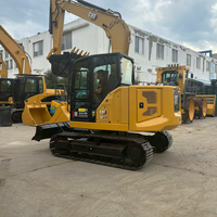 Mini-excavatrice sur chenilles CAT 307.5 de 7,5 tonnes, neuve/d'occasion, en bon état d'origine, certifiée CE, prête à la vente