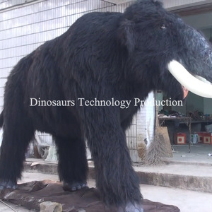 Modelo Animatrónico de Mamut Estilo Edad de Hielo para Valle Glaciar, Exhibiciones de Animales Gigantes de la Edad de Hielo Fabricadas para Parques Temáticos - Product Image 1