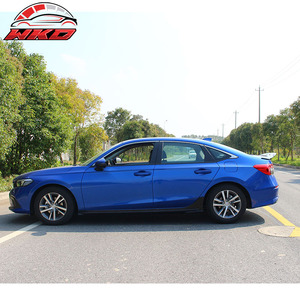 เหมาะสำหรับ Honda Civic รุ่นที่ 11 ซีดาน 4 ประตู ปี 2022-2026 สไตล์ JDM สปอยเลอร์หลังสีดำเงา - Product Image 3