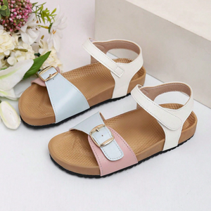 Sandales d'été pour enfants en gros, sandales de plage pour filles à fermeture auto-agrippante - Product Image 4