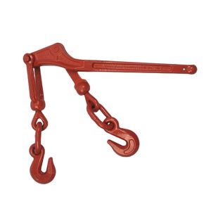 Màu đỏ tráng hợp kim thép tải chất kết dính thả giả mạo loại đòn bẩy cho xe tải và nâng các ứng dụng vật liệu nhựa bao bì carton - Product Image 1