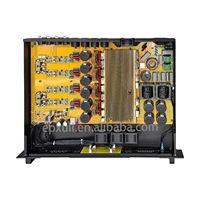 Amplificateur numérique 4 canaux 1U TD406/ TD410 avec panneau en aluminium 650W/ 1000W*4ch Amplificateur de puissance audio professionnel pour scène, bar