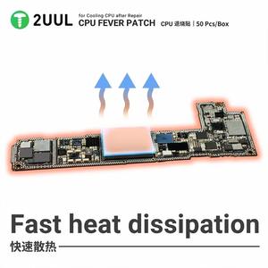 2uul Sc09 50 Stks/doos Heatsink Thermische Pad Voor Mobiele Telefoon Pcb Chip Cpu Koorts Patch Snelle Warmtedissipatie Reparatie Koelmat - Product Image 4