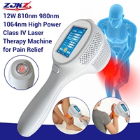 Marteau laser vétérinaire canin 980 nm, appareil à lumière infrarouge pour les crampes aux jambes, les douleurs musculaires du dos et la gestion de la douleur corporelle humaine