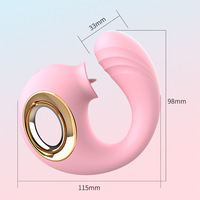 Vibrateur portable pour la masturbation féminine - Design de stimulation lingual, 10 fréquences, bruit <40dB, rechargeable par USB, étanche IPX7