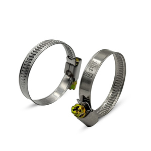 Abrazaderas de Manguera Tipo Alemania de Acero Inoxidable, <span class=keywords><strong>Abrazadera</strong></span> de Goma Trenzada, <span class=keywords><strong>Abrazadera</strong></span> para Línea de Combustible, <span class=keywords><strong>Abrazadera</strong></span> para <span class=keywords><strong>Tubo</strong></span> de <span class=keywords><strong>110</strong></span>-130 mm - Product Image 3