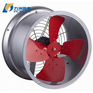 Ventilateur électrique en acier au carbone, <span class=keywords><strong>extracteur</strong></span> <span class=keywords><strong>d</strong></span>'<span class=keywords><strong>air</strong></span> industriel AC, ventilateurs axiaux muraux OEM 220/380V IP54/IP55 - Product Image 3