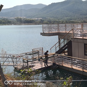 Plataforma Flotante <span class=keywords><strong>de</strong></span> Aluminio 6061 T6, Pasarela <span class=keywords><strong>de</strong></span> Material Compuesto para Embarcaciones, Moto Acuática, Muelle Flotante, Plataforma <span class=keywords><strong>de</strong></span> WPC para Barcos - Product Image 5