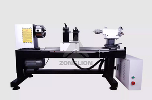 Mini <span class=keywords><strong>torno</strong></span> de torneado de <span class=keywords><strong>madera</strong></span> Cnc de 260mm de diámetro con rieles de guía cuadrados lineales de alta precisión - Product Image 4
