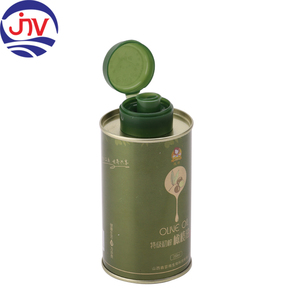 Lata Cuadrada Personalizada de Hojalata para Envasar Aceite Comestible de 0.25L con Tapa de Plástico para Alimentos Enlatados, Aceite de Oliva, Dulces y Galletas - Product Image 3