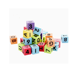 Blocs en <span class=keywords><strong>mousse</strong></span> EVA souple pour enfants, cubes en <span class=keywords><strong>mousse</strong></span> pour enfants, jouets en <span class=keywords><strong>mousse</strong></span> empilables, puzzle à empiler - Product Image 2