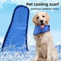 Bandana rafraîchissante instantanée réglable pour chien – Collier apaisant et rafraîchissant pour la dissipation de la chaleur estivale par temps chaud