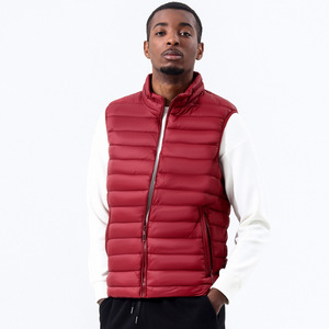 Men's Casual Waterproof Sleeveless Golf Bodywarmer Quilted Vest Softshell Padding Warm Filling Outer Wear <strong>Waistcoat</strong> - Product Image 3