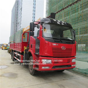 Nuovo Camion FAW con Caricatore Autonomo, Piattaforma Idraulica, Gru e Trasportatore di Mattoni - Product Image 6