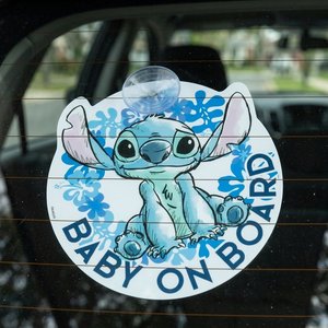 Baby On Board Stitch - Targa per auto con ventosa - Adorabile design Disney - Sicurezza per il tuo bambino - Product Image 2