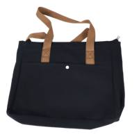 Sacs fourre-tout en toile 16Oz personnalisés OEM Sacs fourre-tout écologiques de haute qualité avec logo pour étudiants
