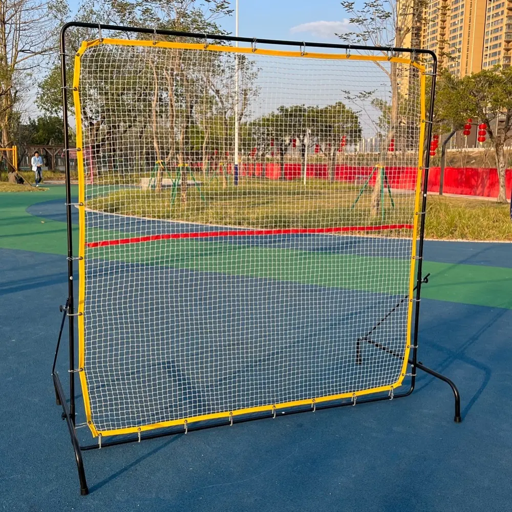 2 × 2 m strapazierfähige individualisierte einstellbare Tennis-Rebound-Wand für Tennis und Pickleball