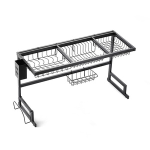 Stainless Steel Dish Rack Hanging Hot Selling Dish Drainer Rack Factory Outlets Storage Dish Drying Rack