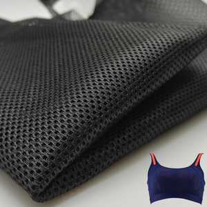 Tela de Malla Transpirable Personalizada en Blanco y Negro, Precio de Fábrica, 100% Poliéster de Punto, para Uso en la Industria de Prendas de Vestir para Exteriores - Product Image 1