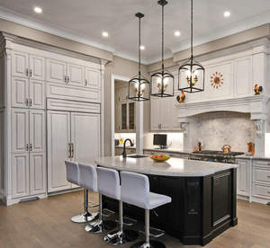 Полный кухонный набор, шкаф высокой техники, кухонный шкаф из Китая, кухонный столешница из искусственного камня с шкафом - Product Image 3