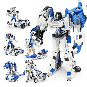 <span class=keywords><strong>Jouet</strong></span> de déformation métallique Kaiyu, modèle de véhicule 5-en-1 Terre, Mer, Air, Ville, Robot, <span class=keywords><strong>Jouet</strong></span> pour garçons, Vente en gros - Product Image 1