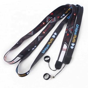 Cordón de Seguridad Personalizado con Logotipo, de Nailon, con Gancho y Bucle para el Cuello, para Profesionales de Seguros, de Poliéster, PVC, Silicona y Satén - Product Image 3