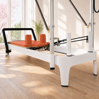 Tour de Pilates portable professionnelle haut de gamme avec système de poulies à corde réglable et planche à ressort pour studio et salle de sport