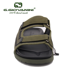 <span class=keywords><strong>Sandales</strong></span> en cuir de haute qualité pour hommes <span class=keywords><strong>Sandales</strong></span> décontractées au design unique avec semelle intérieure en caoutchouc souple et légère pour l'hiver - Product Image 3