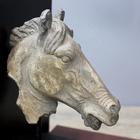 En gros À La Main Antique Résine Cheval Type Serre-livres Pour Collection de Tables