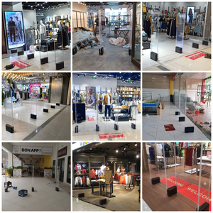 Chống Trộm 8.2MHz RF hệ thống <span class=keywords><strong>EAS</strong></span> Hệ thống an ninh chống trộm an ninh RF tín hiệu <span class=keywords><strong>Detector</strong></span> Acrylic hệ thống - Product Image 6