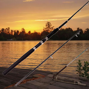 TOPIND Matériel <span class=keywords><strong>de</strong></span> <span class=keywords><strong>pêche</strong></span> en fibre <span class=keywords><strong>de</strong></span> verre solide/mousse EVA pour eau salée Action rapide <span class=keywords><strong>Carpe</strong></span> Bass Lake Stream Cork Abordable - Product Image 6