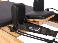 Réformateur de Pilates en bois de chêne: pliable, stable et portable, idéal pour un usage domestique et en studio