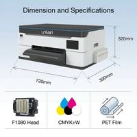 Impresora DTF Profesional A3 para Camisetas, Sudaderas, Bolsas, Mascarillas Personalizadas, Impresión Textil Digital por Transferencia de Calor, Nueva