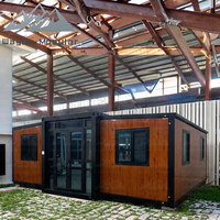 Maison modulaire préfabriquée en conteneur extensible moderne de 20 pieds, conforme aux normes CE ISO, modèle ECH20
