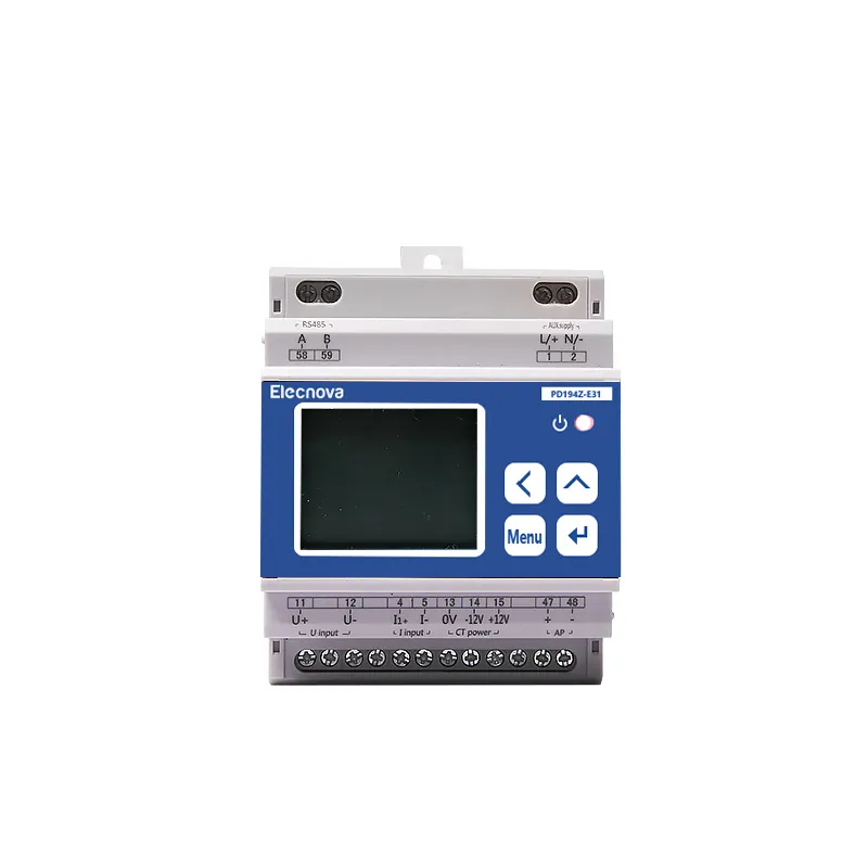 PD194Z-E33 Dc Voltage Meter Multi Channel Kwh Dc Meter Dcem-plus AC 250V/5A AC 100V/400V Digital Only 0.2%, 0.5% CE, ISO9001 LCD
