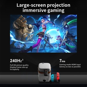 <span class=keywords><strong>Projecteur</strong></span> intelligent portable Umiio Theater 2024 A010 1080P LCD <span class=keywords><strong>LED</strong></span> 1200 <span class=keywords><strong>Lumens</strong></span> HIFI Stéréo Android OS pour usage professionnel, éducatif et extérieur - Product Image 5