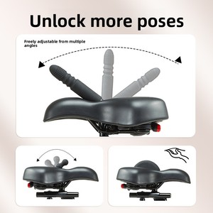Nouveau jouet sexuel pour adultes 2026, vibrateur de selle de vélo à 7 fréquences avec télécommande, plug anal, jouet sexuel, dildo pour femmes - Product Image 2