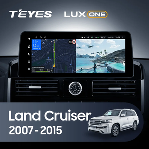 TEYES lUXONE Android 2DIN reproductor de vídeo Multimedia navegación GPS para Toyota Land Cruiser 11 200 2007 - 2015 Radio de coche MP3 DVD - Product Image 2