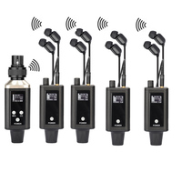 Système de monitoring intra-auriculaire sans fil IEM UHF Mono à canal unique avec fréquences sélectionnables pour chanteurs, performances scéniques et DJ