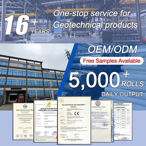 NQFIBER Best Sell Sódio <span class=keywords><strong>Bentonite</strong></span> Impermeabilização Cobertor Mat Geossintético Clay Liner GCL para Impermeabilização - Product Image 5