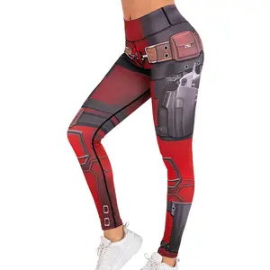 Womens Custom Leggings 3d Gedrukt Sport Leggins Mujer