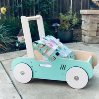 Trotteur en bois pour bébé chariot poussette trotteurs pour bébé avec roues