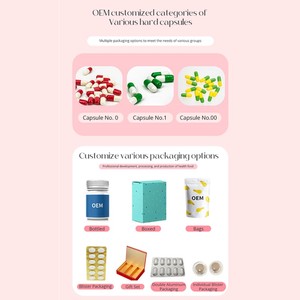 Gà tây đuôi viên nang chế độ ăn uống bổ sung thảo dược bổ sung thực vật viên nang cho năng lượng thúc đẩy phong phú trong khác nhau vitamin và khoáng chất - Product Image 5